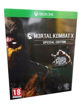 MORTAL KOMBAT X XONE PL STEELBOOK KOLEKCJONERSKA