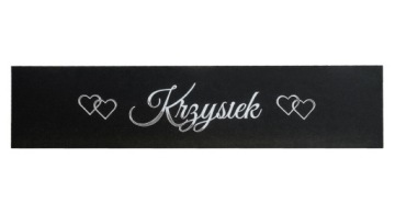 Свадебная декоративная табличка на автомобиль TR9CS