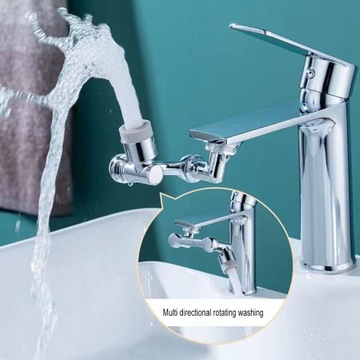 Ramię przedłużacz do kranu 1080 stopni obracanie