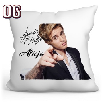 ПОДУШКА ДЖАСТИНА БИБЕРА + ИМЯ