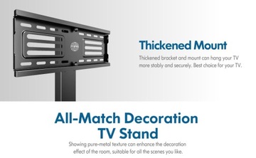 ПОДСТАВКА ДЛЯ ТЕЛЕВИЗОРА 32–55 ДЮЙМОВ, РЕГУЛИРУЕМАЯ ВЫСОТА