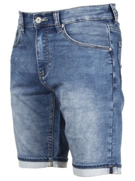 Krótkie spodnie męskie W:34 88 CM spodenki jeans