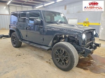 Jeep Wrangler III Unlimited Facelifting 3.6 V6 286KM 2017 Jeep Wrangler SAHARA, V6, od ubezpieczalni 3.6 Benzyna 285KM