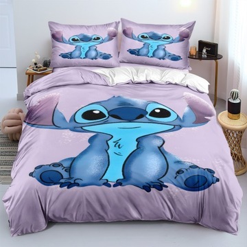 Zestaw pościeli z motywem Stitch 3 sztuki