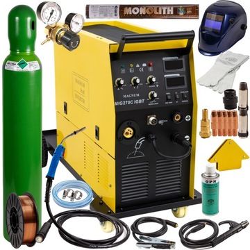 SPAWARKA MIGOMAT MAGNUM 270c 250a półautomat spawalniczy zestaw 1 400V