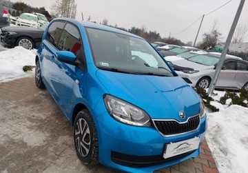 Skoda Citigo Hatchback 3d Facelifting 1.0 MPI 60KM 2019 Skoda Citigo Salon POLSKA Zadbana GWARANCJA Zobacz Benzyna 60KM, zdjęcie 8