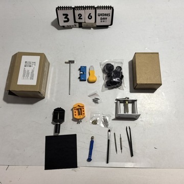 Комплект для замены аккумулятора в открытии часов для серии часов