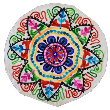 ORIENTALNA HAFTOWANA POSZEWKA MANDALA INDYJSKA