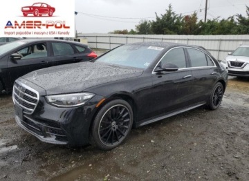Mercedes Klasa S W223/V223 2022 Mercedes-Benz Klasa S 500 4Matic 2022 3.0l 3.0 Benzyna 429KM