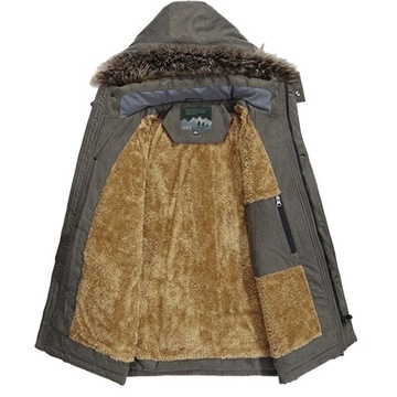 МУЖСКАЯ ЗИМНЯЯ ПАРКА С КАПЮШОНОМ