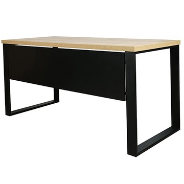 BIURKO ,,ORION'' LOFT 160CM Z BLENDĄ DĄB CASTELLO MIODOWY PRODUKT POLSKI!