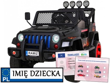 детский ЭЛЕКТРОМОБИЛЬ с ДИСТАНЦИОННЫМ УПРАВЛЕНИЕМ + МЯГКИЕ КОЛЕСА EVA