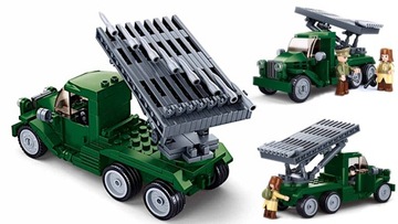 БЛОКИ КАтюша РАКЕТНЫЙ ГРУЗОВИК + LEGO ОРУЖИЕ