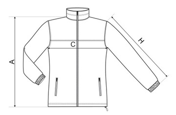 Taliowany POLAR damski bluza gruba RIMECK cha M