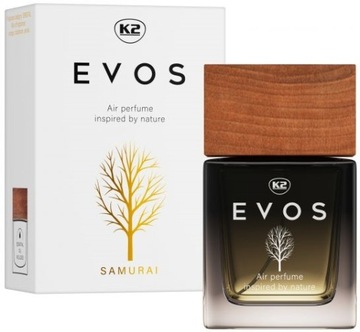 K2 EVOS SAMURAI PERFUMY DO SAMOCHODU AUTA 50ML