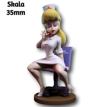 Figurka 35mm - Hello Nurse / Heloise Nerz - Animaniacs - Pinup / NSFW