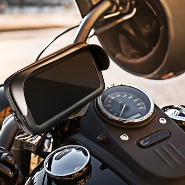 Держатель зеркала для телефона в чехле для мотоцикла