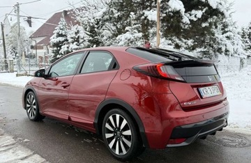 Honda Civic IX Hatchback 5d 1.8 i-VTEC 142KM 2015 Honda Civic Honda Civic 1.8 Elegance 1.8 Benzyna 142KM, zdjęcie 6