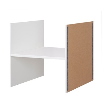 IKEA KALLAX Wkład z 1 półką biały 33x33 cm