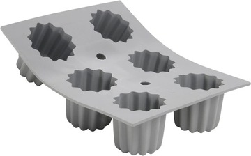De Buyer Mini elastomoule, silikon, szary, 21 x