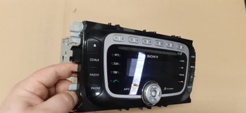 FORD FOCUS MK2 LIFT MONDEO MK4 S-MAX GALAXY РАДИО SONY 6CD MP3 КОД 2008 ГОДА