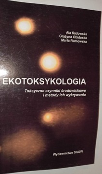 EKOTOKSYKOLOGIA TOKSYCZNE CZYNNIKI ŚRODOWISKOWE I