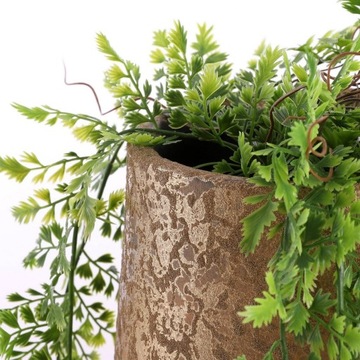 золотые керамические цветочные горшки Clemente 25/20 см ДИЗАЙН