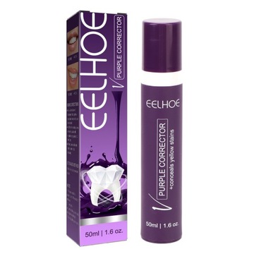 FIOLETOWA PASTA DO ZĘBÓW WYBIELAJĄCA 50 ml