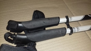 Трекинговые палки для скандинавской ходьбы GYMSTICK GO WALKER 110см
