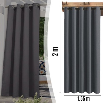 Садовый штрих 155x200 для ALTANA TERRACE OUTDOOR WATER RESISTANT GRAPHITE