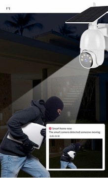 ВНЕШНЯЯ КАМЕРА С ПЕРЕКЛЮЧЕНИЕМ WIFI СОЛНЕЧНАЯ БАТАРЕЯ TUYA