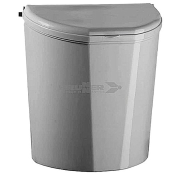 Brunner pillar XL kosz na śmieci -szary