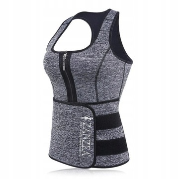 Sweat sauna waist slim racer back shapewear