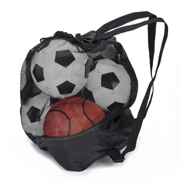 Футбольная сетчатая сумка Сумки на шнурке Прочные сумки для снаряжения Сетка 70 см x 65 см