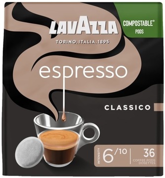 Kawa Senseo LAVAZZA Classico 36 pads SASZETKI