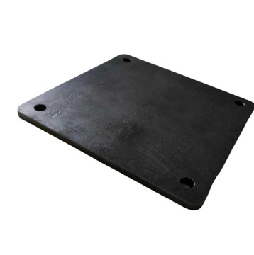 Stalowa Podstawa Blacha Montażowa 100 mm x 100 mm x 4 mm