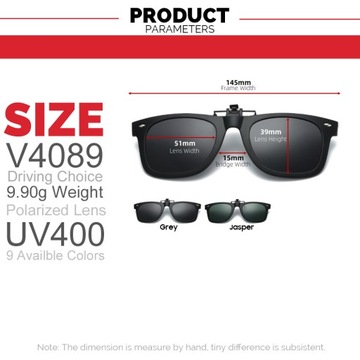 RB-ПОЛЯРИЗАЦИОННЫЕ НАКЛАДКИ для клипа KAMELEON