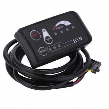 MIERNIK WYŚWIETLACZ LED S810 36V 48V ROWEROWY