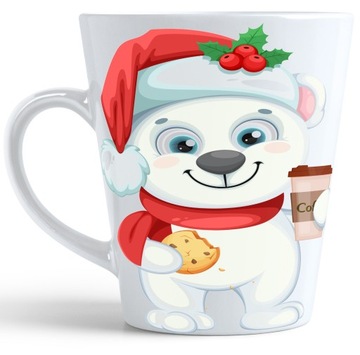 ŚWIĄTECZNY KUBEK LATTE 330ml PREZENT NA ŚWIĘTA