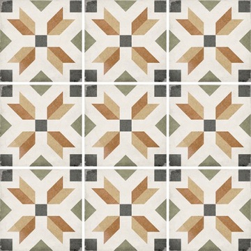 PŁYTKI PODŁOGOWE PATCHWORK 20X20 KOLOROWE VINTAGE