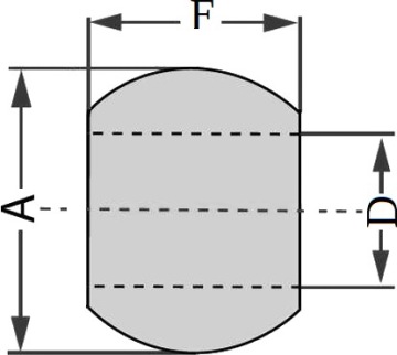 2x Приварной крюк с шариками для TUZ Lift Bottom.