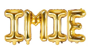 Воздушные шары, салфетки, золотые украшения для крещения НАБОР