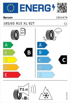 KOLA SKODA FABIA 185/65 R15