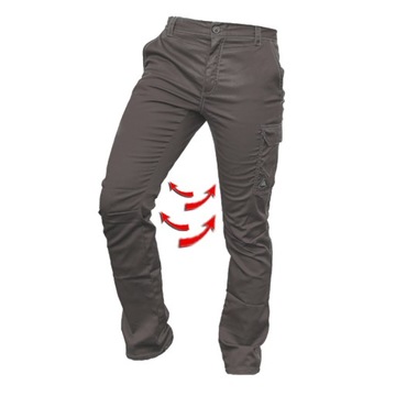 ГИБКИЕ РАБОЧИЕ БРЮКИ УДОБНЫЕ ЛЕТНИЕ БРЮКИ-КАРГО СТРЕЙЧ STRONG