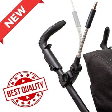 Duża Stabilna Regulowana Parasolka do wózka parasol Filtr UV 50