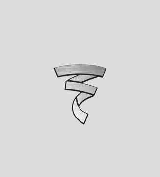 FOCAL naklejka emblemat 25x29 mm *SREBRNA