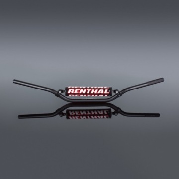 RENTHAL KIEROWNICA 7/8 CALA (22MM) MX HANDLEBAR BLACK JIMMY BUTTON PADDED K