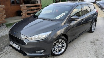 Ford Focus III Kombi Facelifting 1.0 EcoBoost 100KM 2017 Ford Focus 1.0i 101PS OPŁACONY Bezwypadkowy, zdjęcie 1