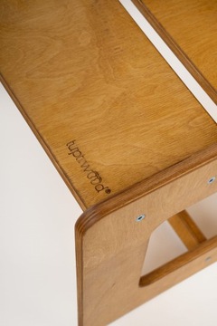 Деревянная садовая скамейка для детей