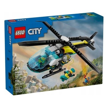 LEGO CITY HELIKOPTER RATUNKOWY ŚMIGŁOWIEC SAMOLOT 60405